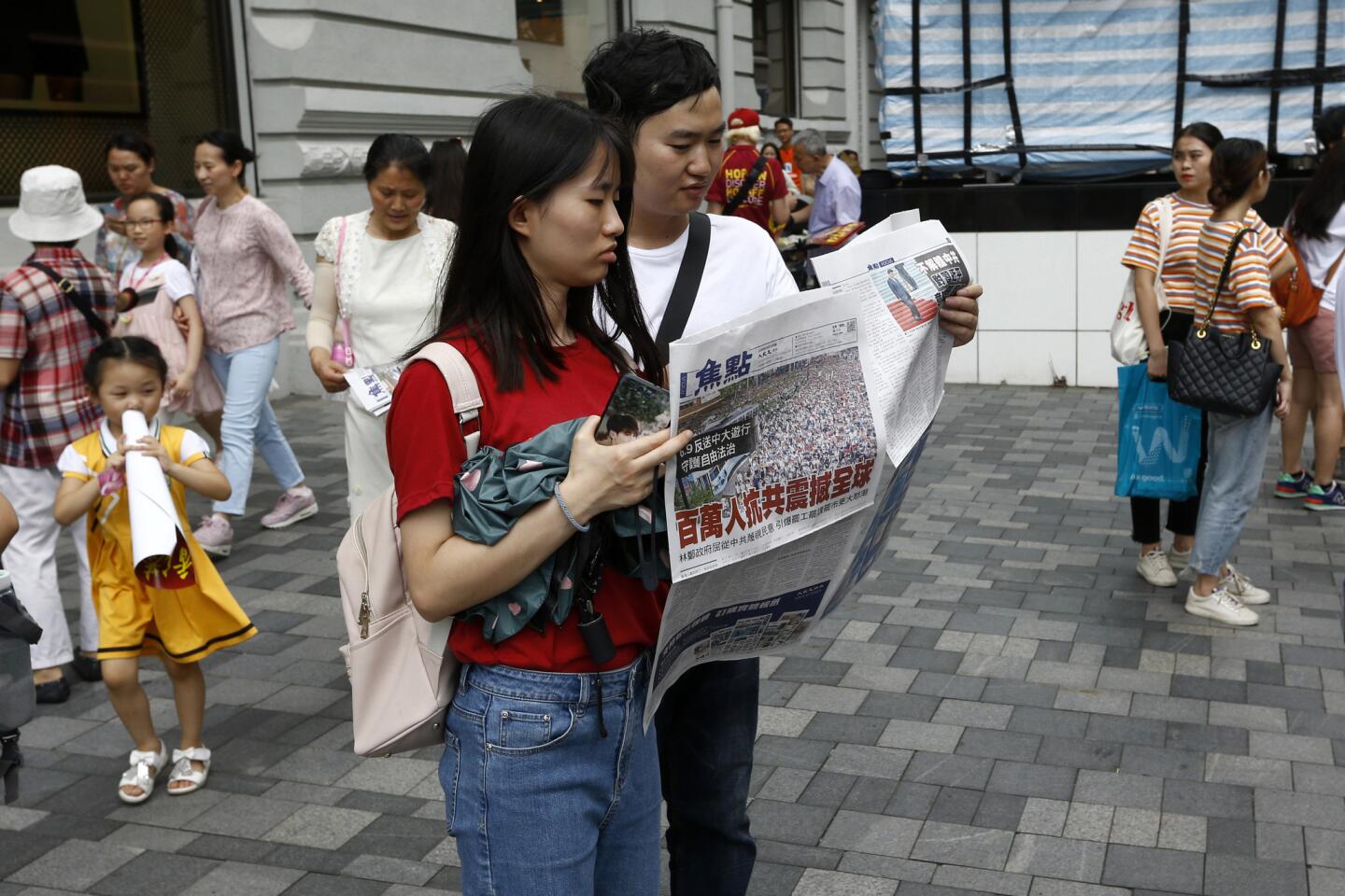 Hong Kong march