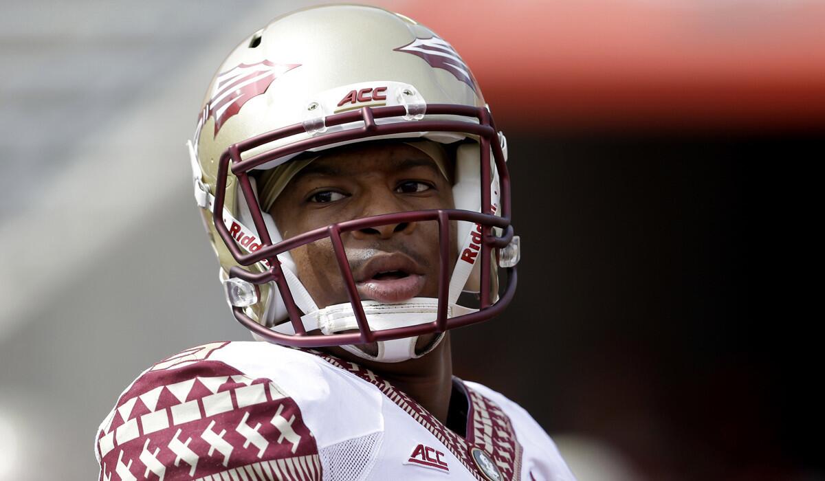Quarterback Jameis Winston will lead No. 2-ranked Florida State into its biggest game of the season Saturday, when they Seminoles play No. 5 Notre Dame.