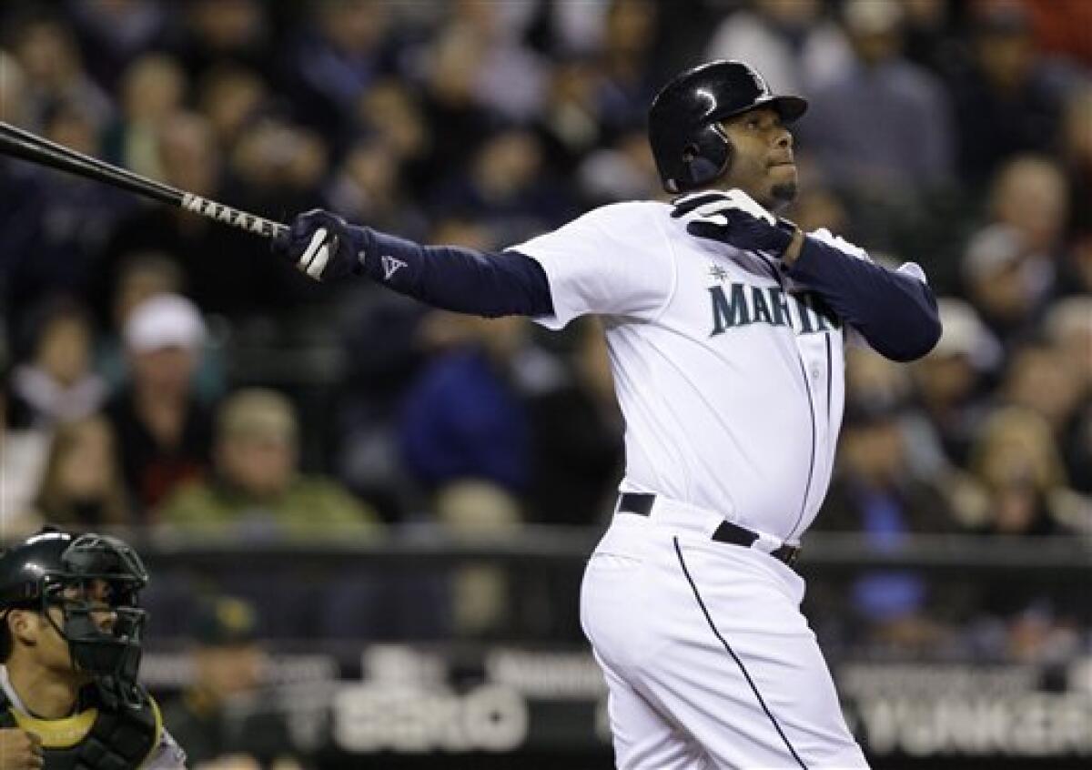 Ken Griffey Jr. hit his first homer on the first pitch he saw at
