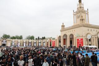 BEIJING, CHINA - APRIL 19: A view of the place, where the China Model Exhibition, featuring a special military theme, held in Beijing, China on April 19, 2024. (Photo by Li Yueran/Anadolu via Getty Images)