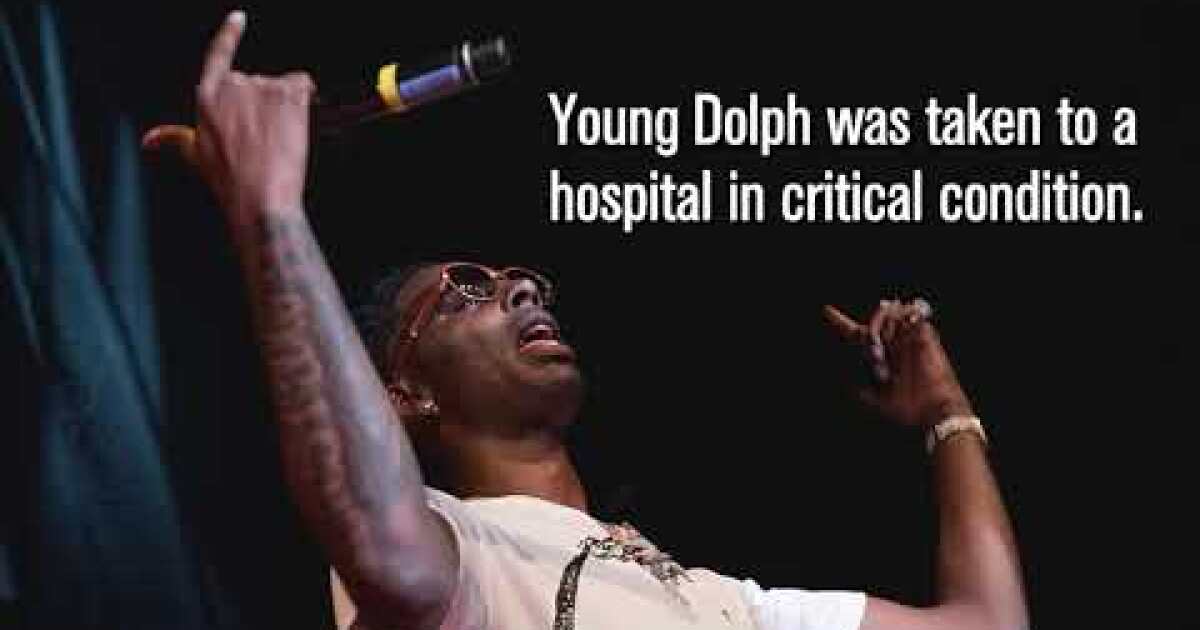 Rapper Young Dolph Shot In Hollywood Los Angeles Times