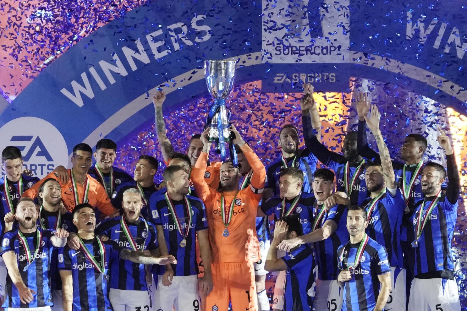 Džeko inspires Inter to Italian Super Cup win over Milan - The San Diego  Union-Tribune