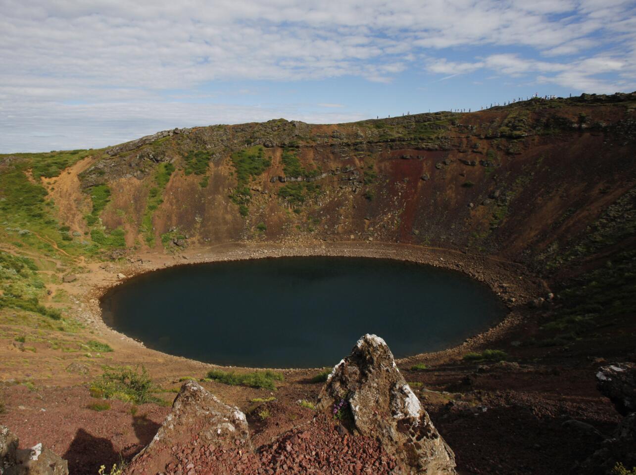 Kerid Crater, south central Iceland