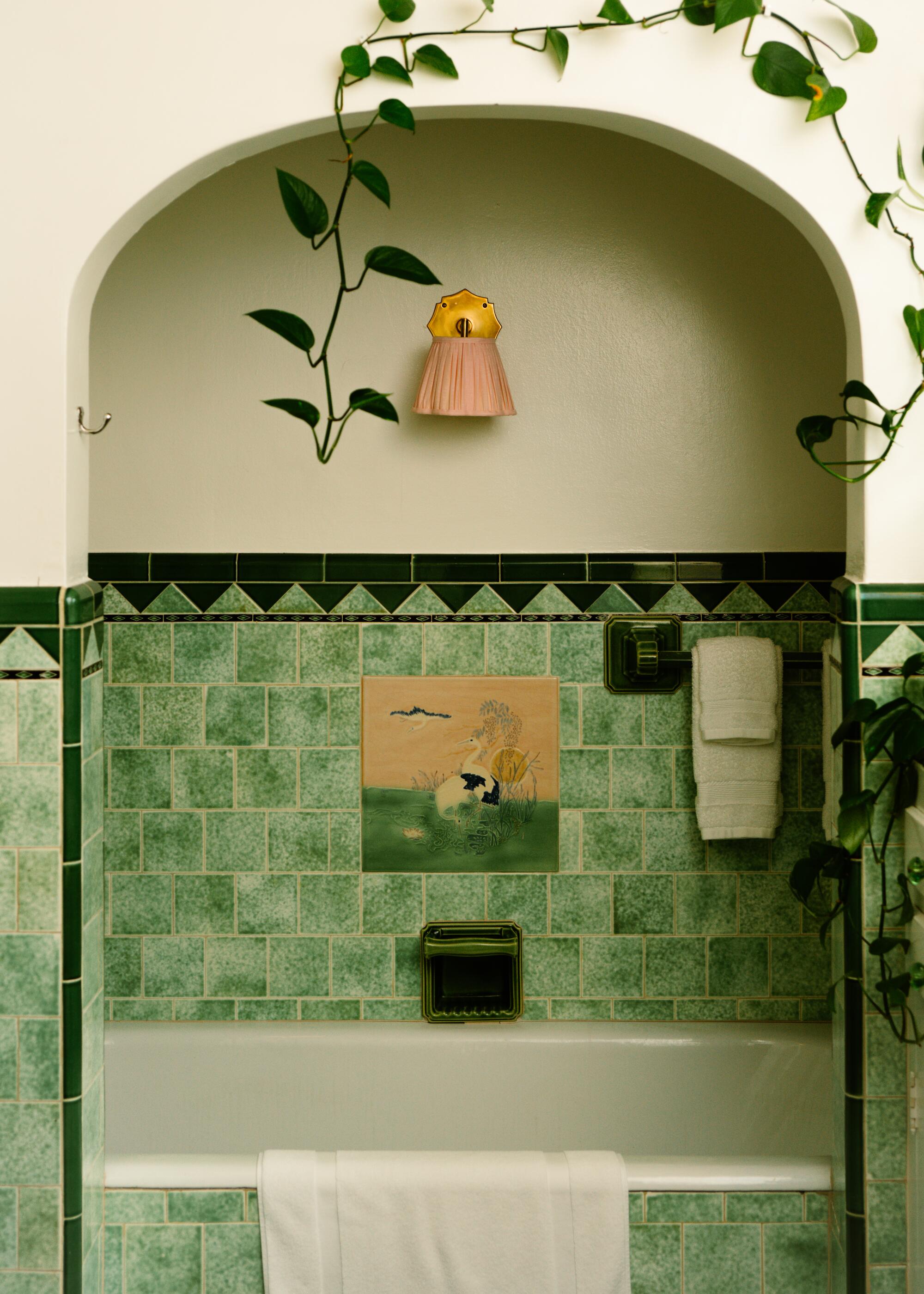 Baño del diseñador de interiores Mason Galloway