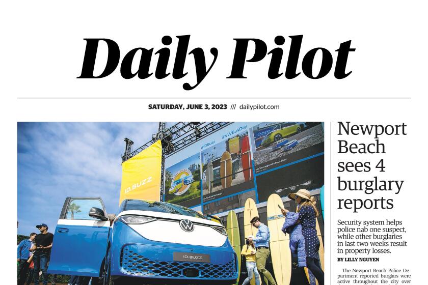 June 3, 2023 Daily Pilot cover