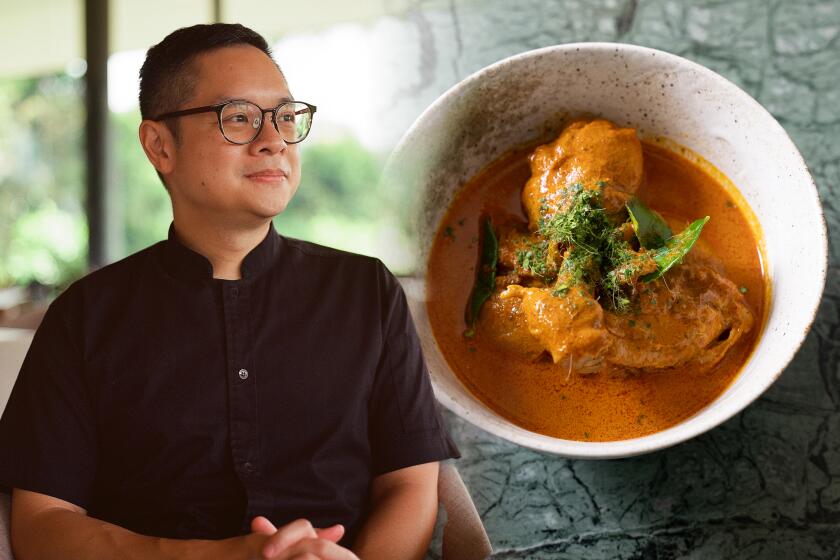 Malcolm Lee, chef and owner of Candlenut and Pangium in Singapore.