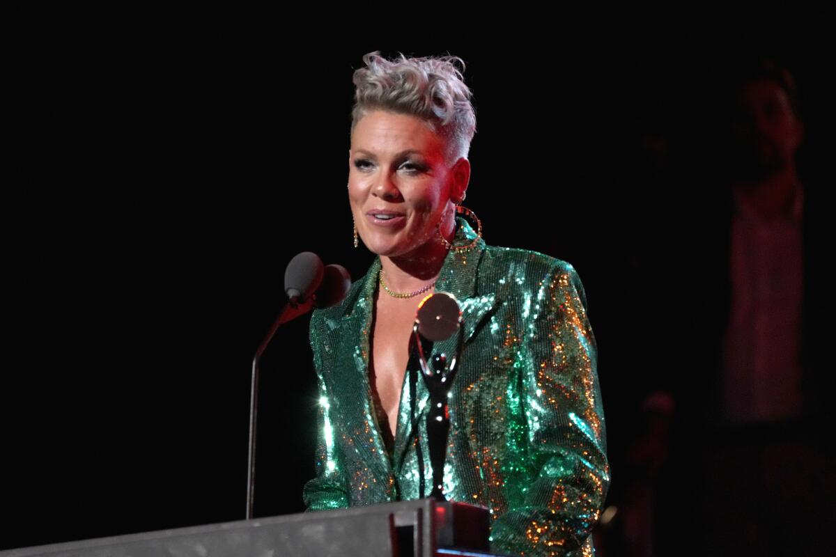 P!NK Brings Her Summer Carnival to Fenway Park [Photos] 