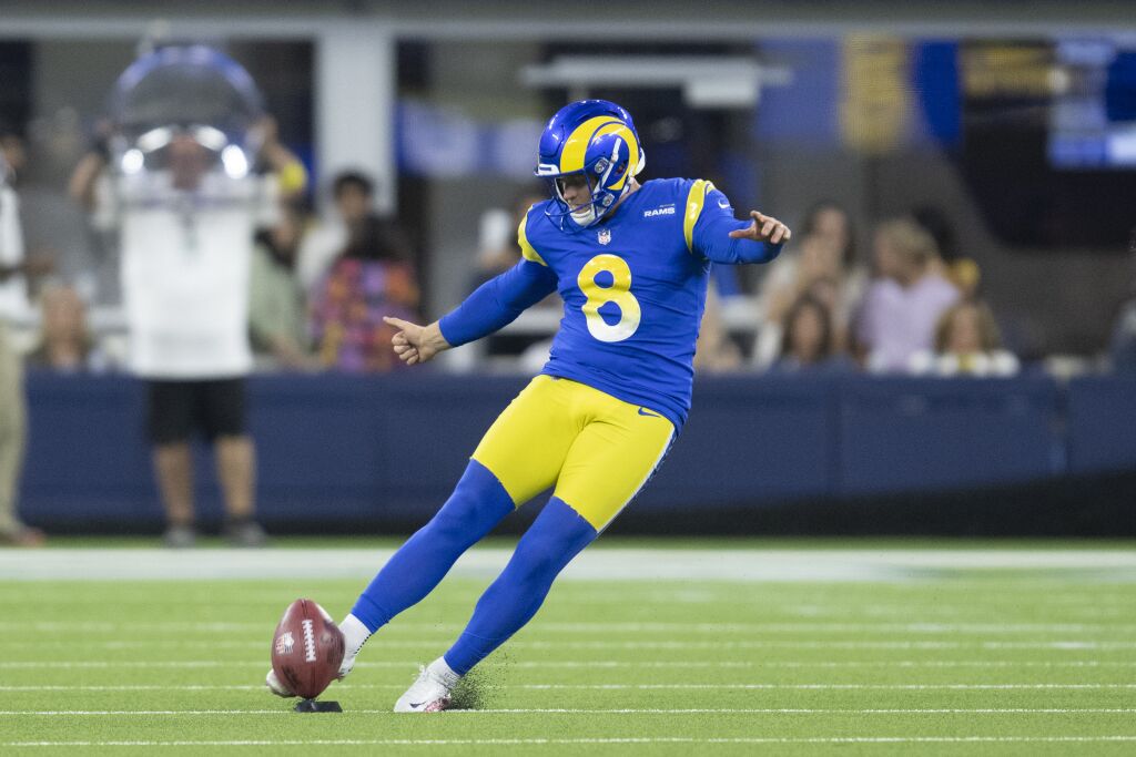 Rams kicker Matt Gay brought to his knees by fine from NFL Los