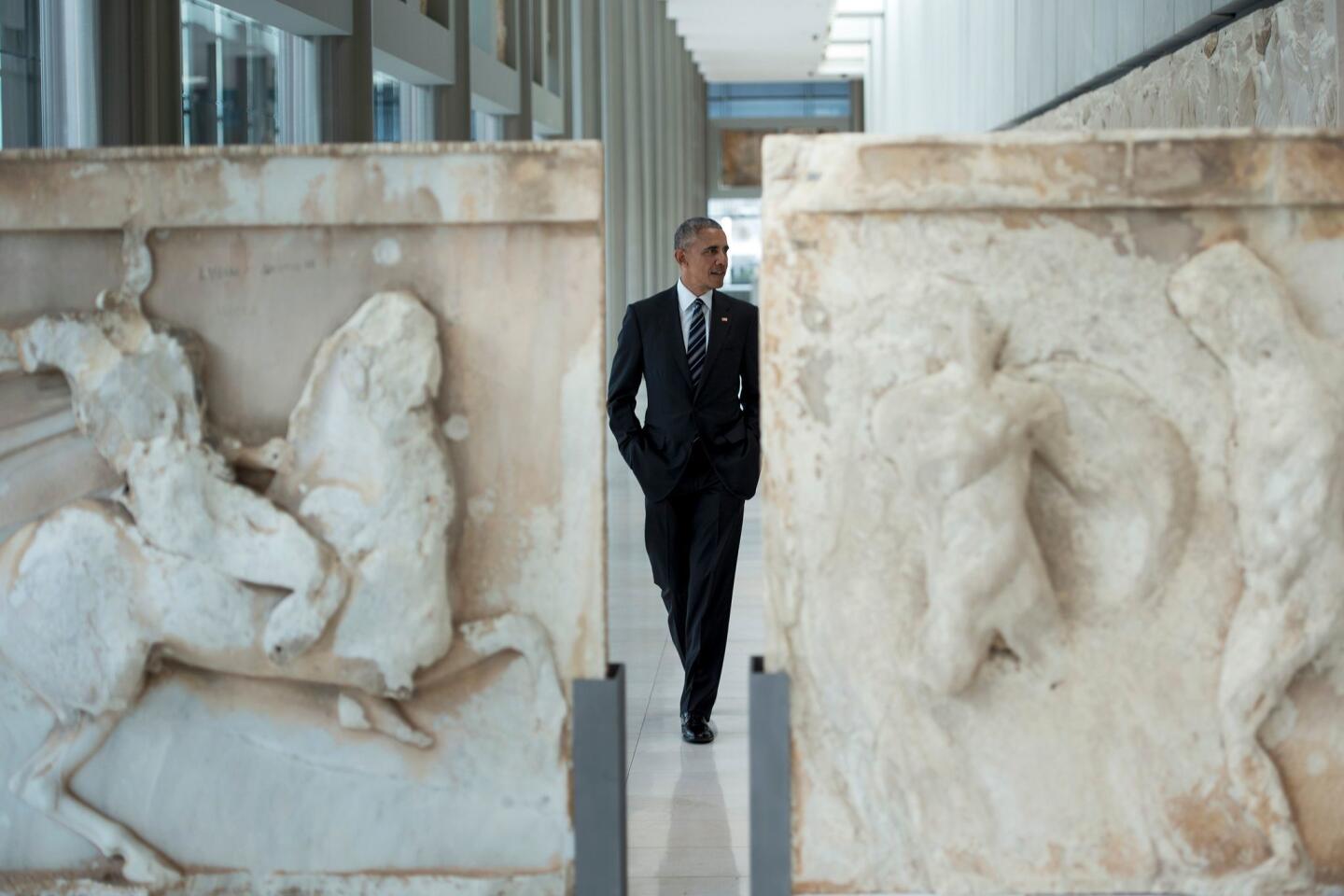 President Obama in Greece