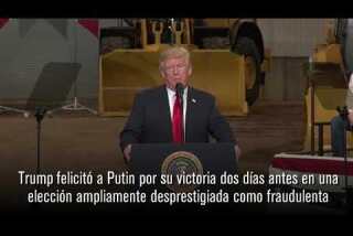 Trump invitó a Putin a la Casa Blanca