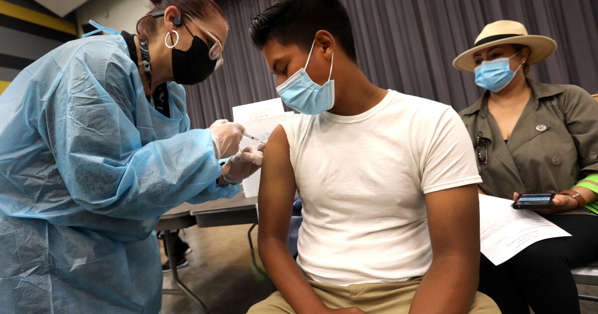 Newsom sets COVID vaccine mandate across California schools