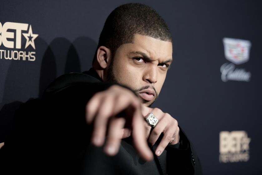 Actor O'Shea Jackson Jr. attends the "2016 ABFF Awards: A Celebration of Hollywood" held at the Beverly Hilton Hotel.