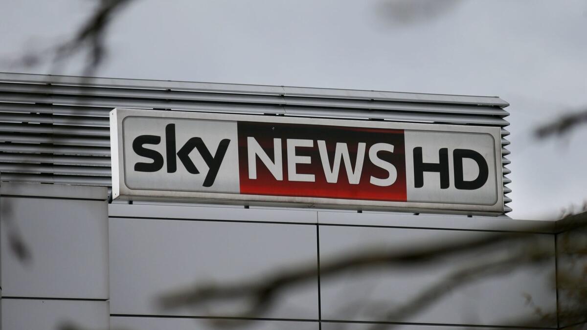 Sky TV's headquarters in London.