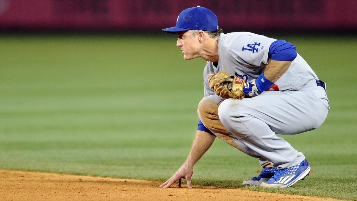 Dodgers welcome back Chase Utley with two-year, $2-million contract - Los  Angeles Times