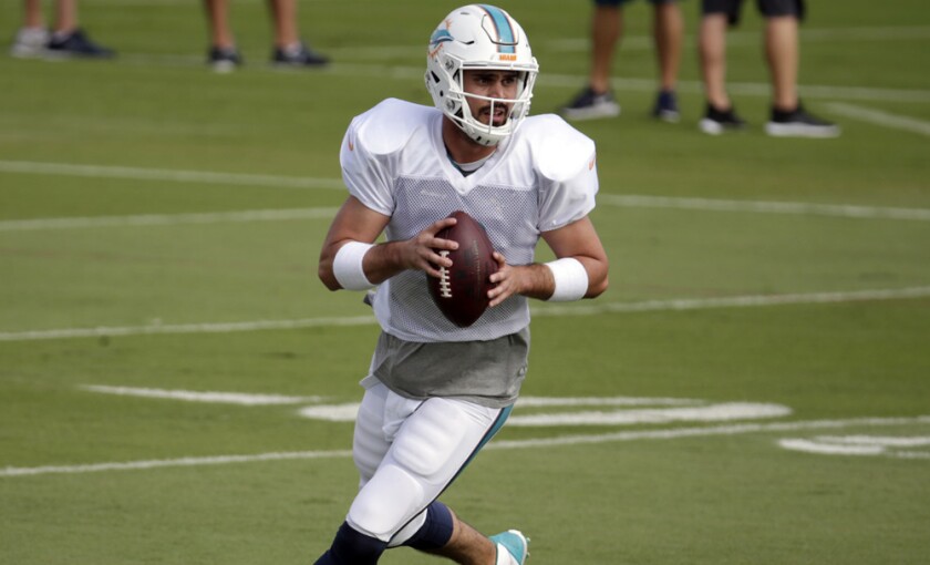 Former NFL quarterback Matt Moore is expected to return to Hart High and serve as an assistant coach.