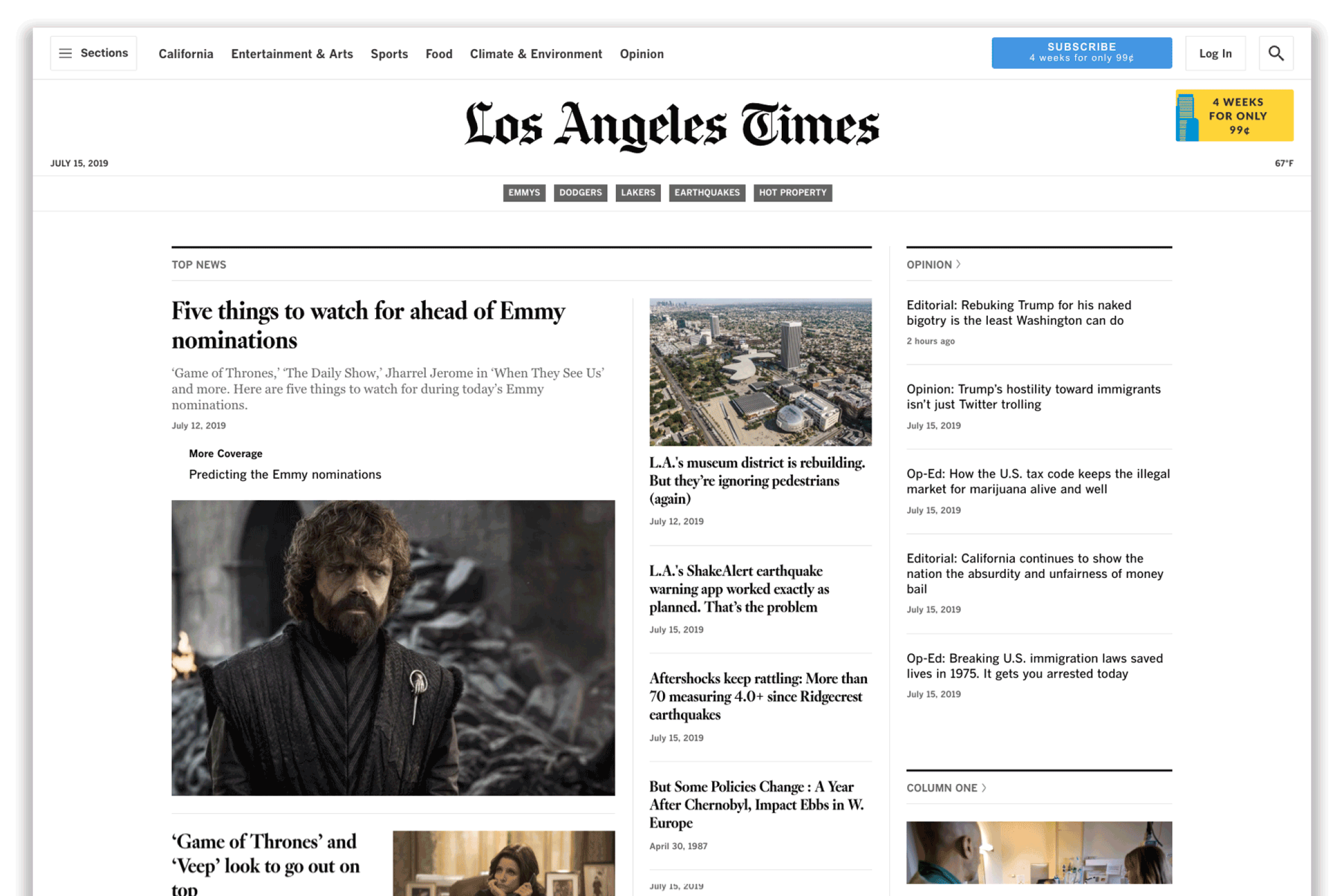 Introducing a new latimes.com powered by GrapheneCMS - Los Angeles Times