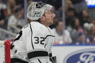 Los Angeles Kings goaltender Jonathan Quick.