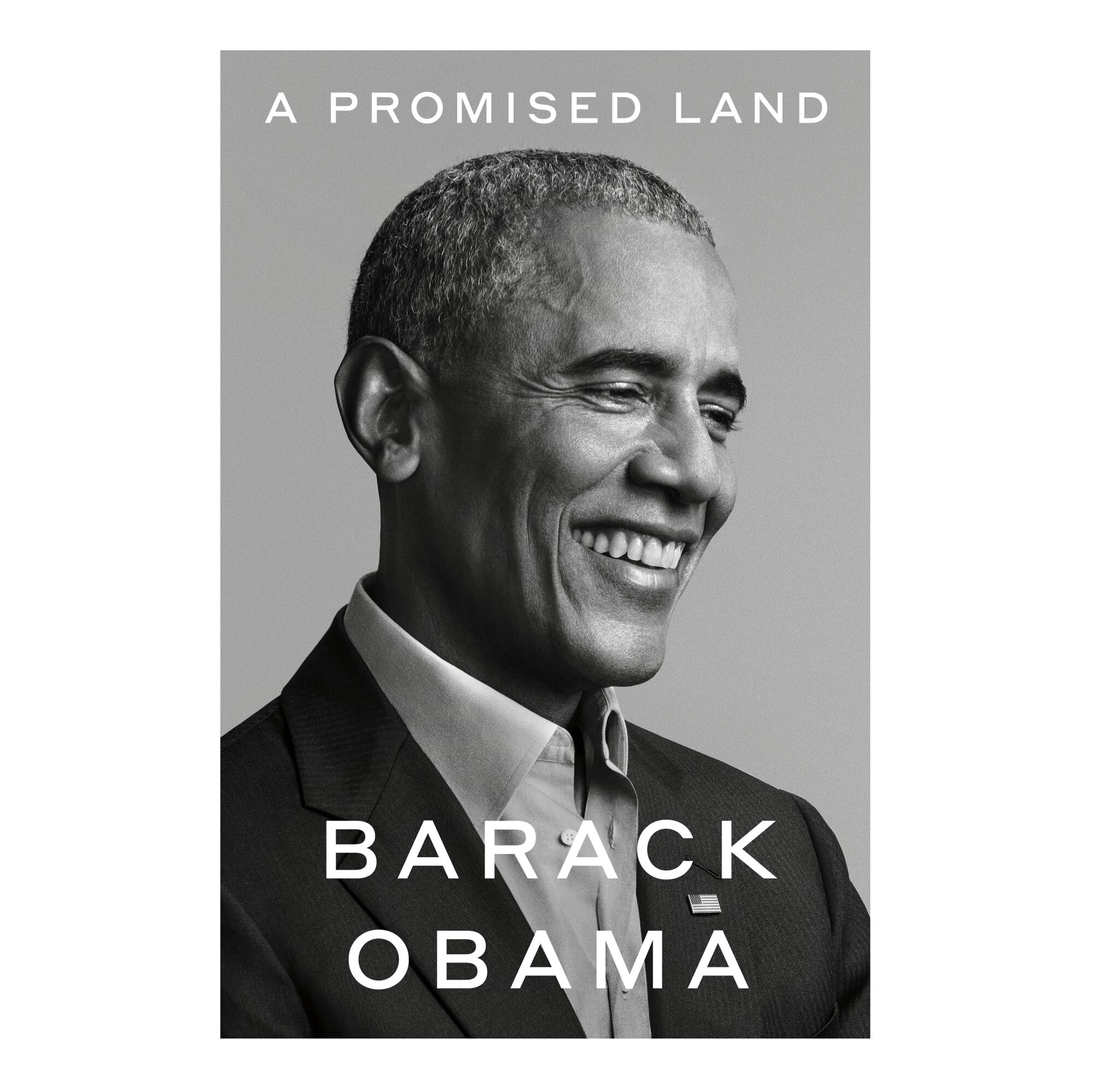 HOLIDAY GIFT GUIDE - Cover of the book A Promised Land by Barack Obama.