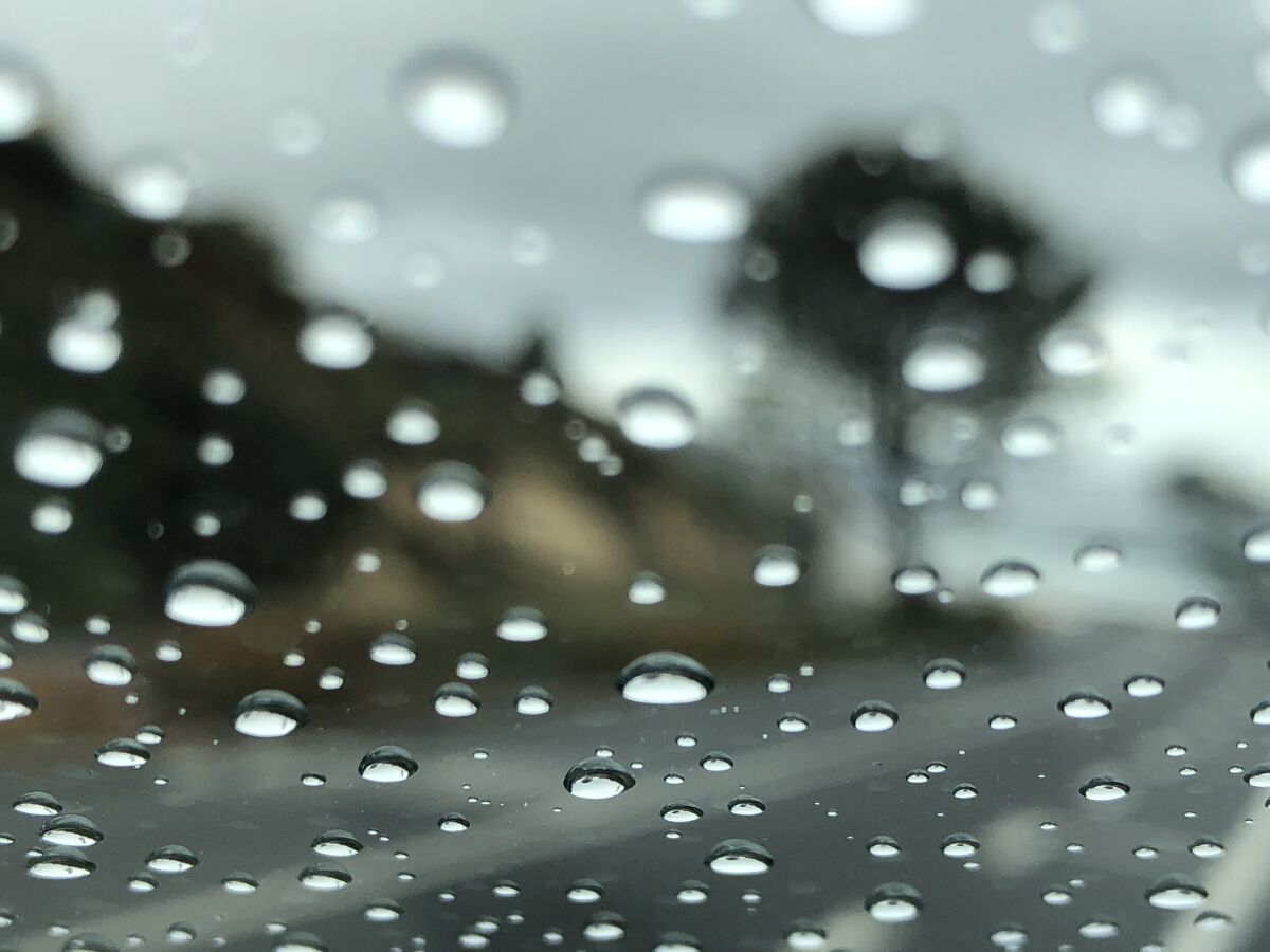 San Diego could get light rain on Monday