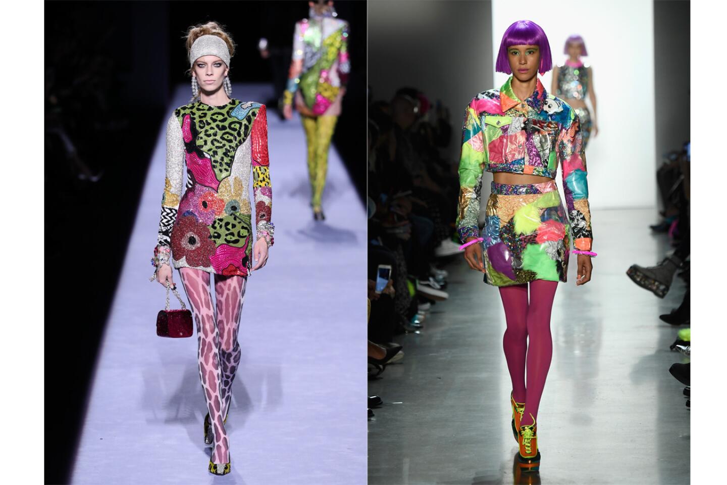 Tom Ford, Jeremy Scott serve up a cacophony of color and a menagerie of  prints at N.Y. Fashion Week - Los Angeles Times