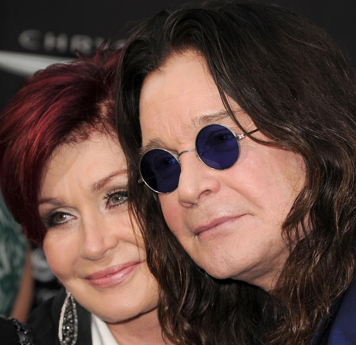 Sharon Osbourne and Ozzy Osbourne. On Thursday's edition of "The Talk," Osbourne apologized to the women on "The View."