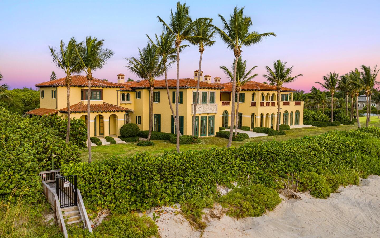 The 6.5-acre spread is the largest oceanfront property current on the market in South Florida.