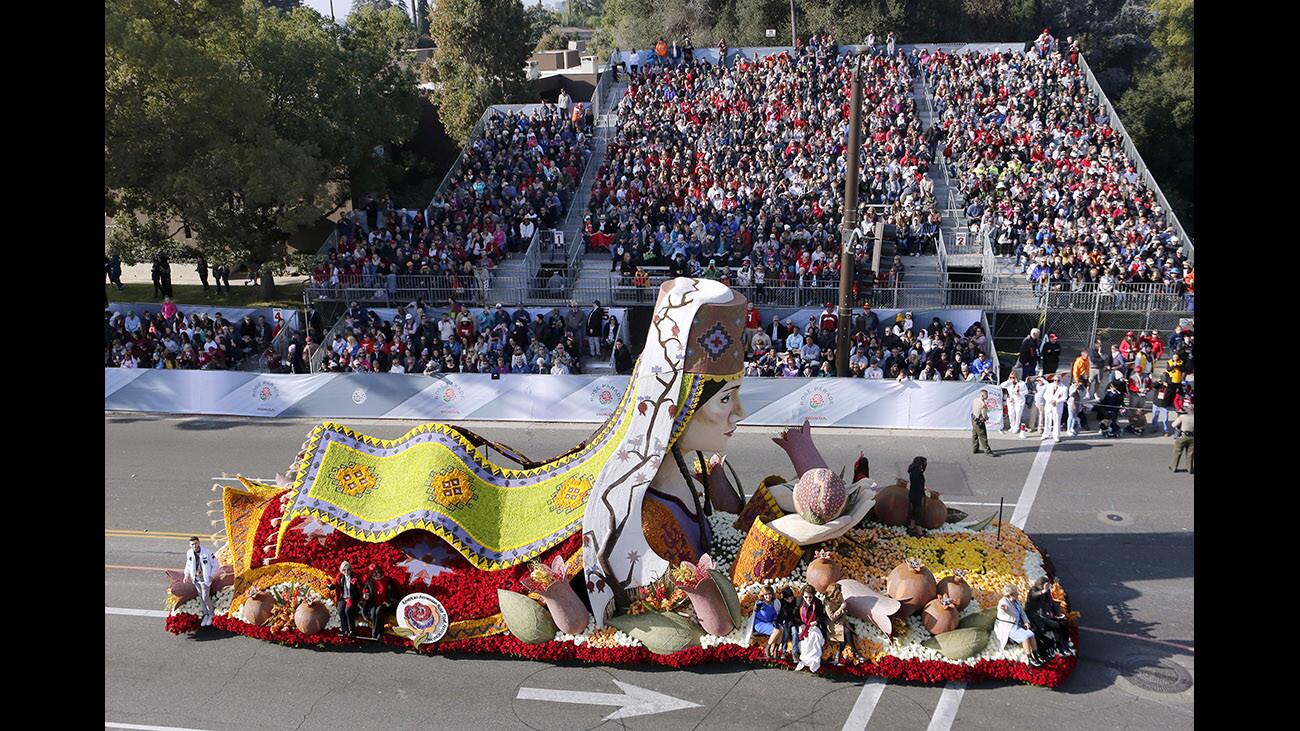 Photo Gallery: Local floats win awards at the 129th annual Tournament of Roses Rose Parade in Pasadena on New Years day