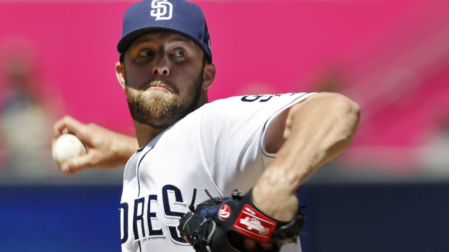Padres pitcher Paddack looks forward to showing off lion