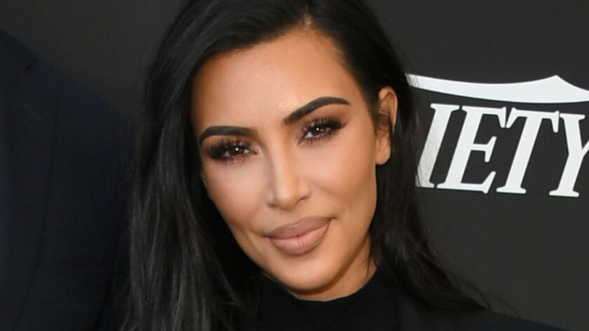 Kim Kardashian West at the Criminal Justice Reform Summit in West Hollywood in November 2018.