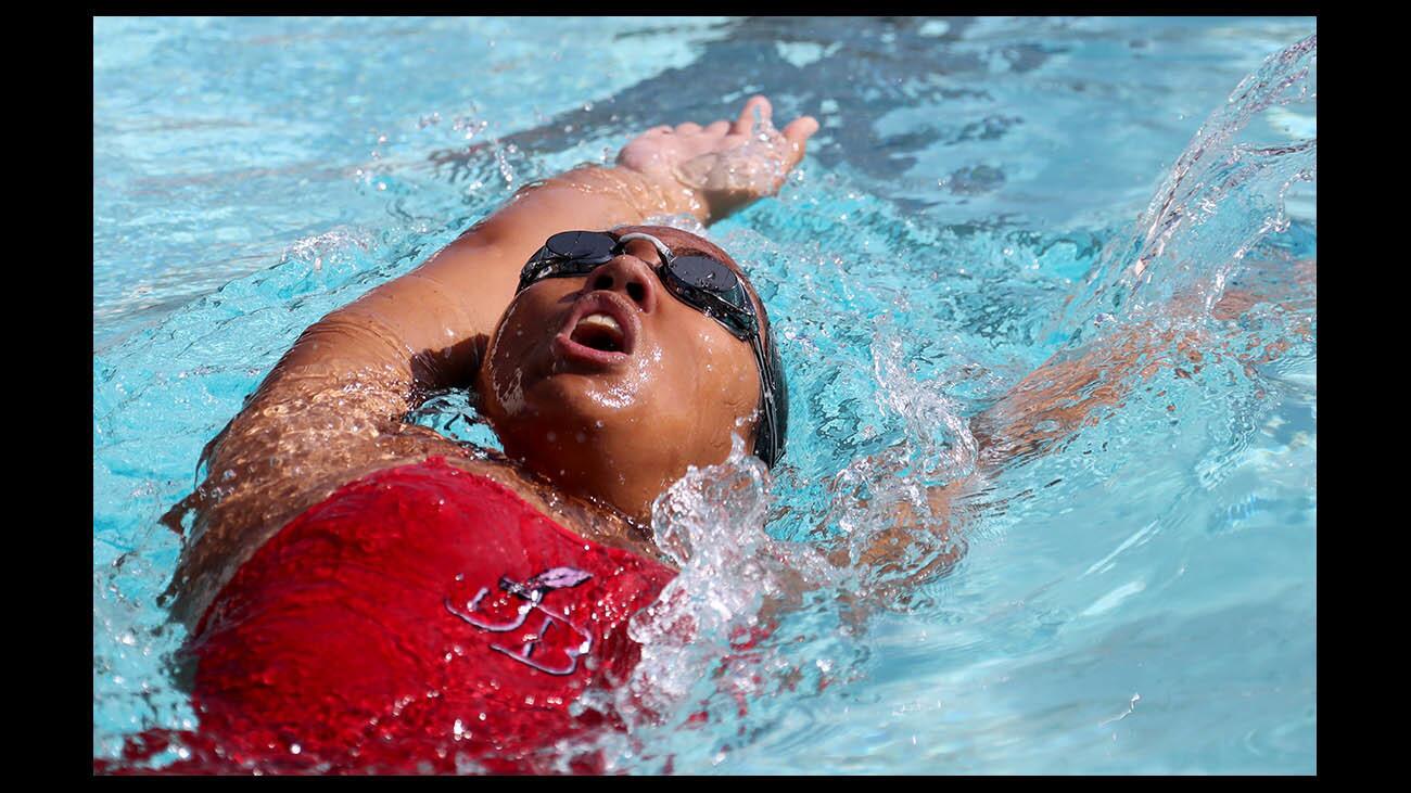 Photo Gallery: Glendale High swimming vs. Burroughs High