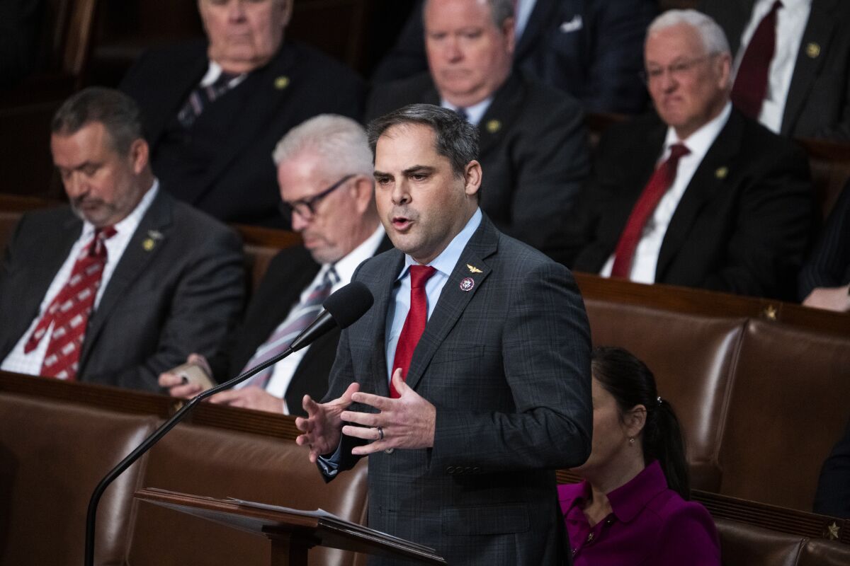 Rep. Mike Garcia nominates Republican Leader Kevin McCarthy  for House Speaker    