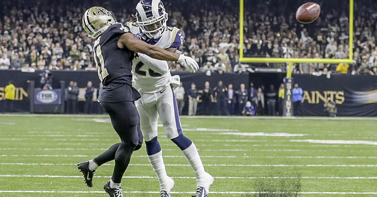 Missed Call Dooms Saints, Thrills Rams and Pains New Orleans - The