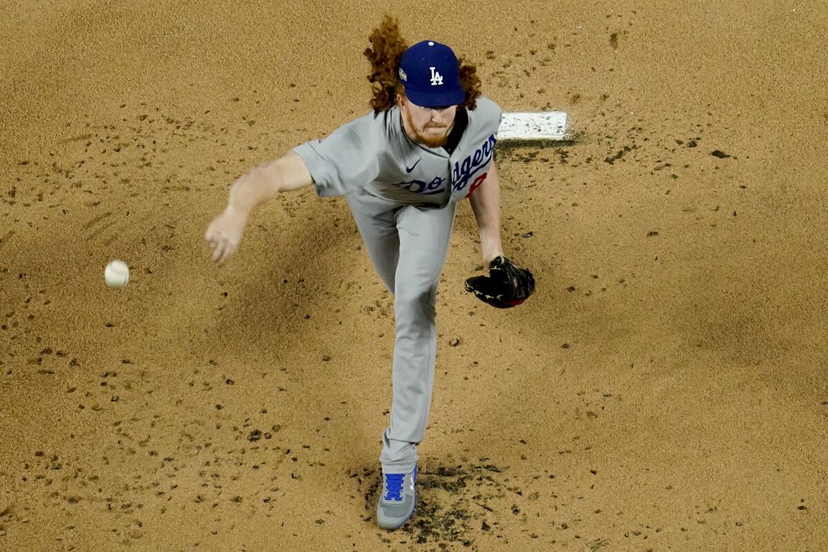 Dustin May starts NLCS Game 7 for Dodgers