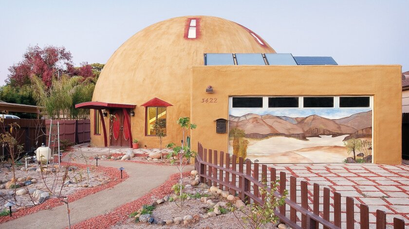 Hal Brody’s Point Loma dome home.