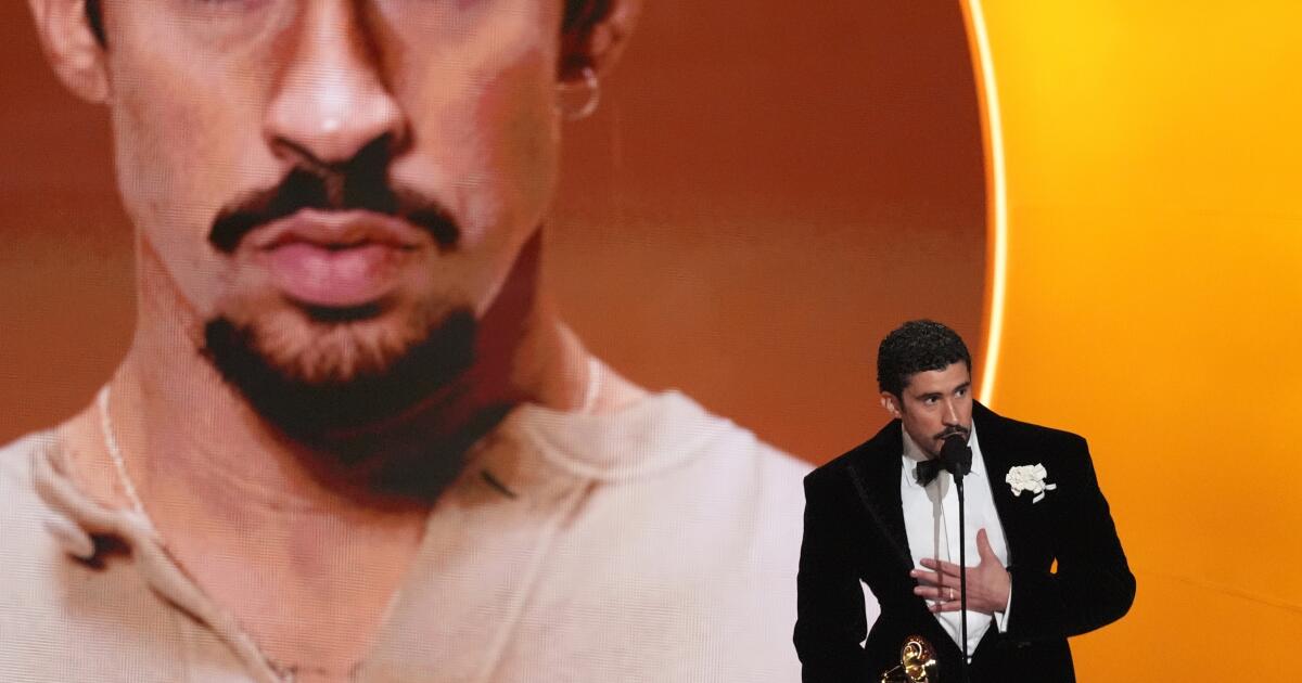 Commentary: The right's answer to the Super Bowl halftime show is here. Bad Bunny has nothing to worry about