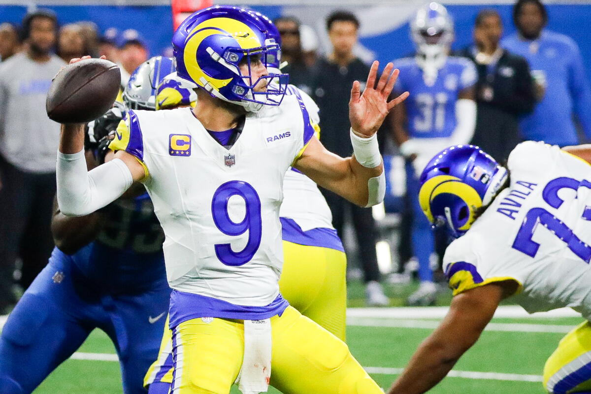 La Rams Lose Again Matthew Stafford and Rams lose to Lions in NFC wild-card playoffs - Los ...
