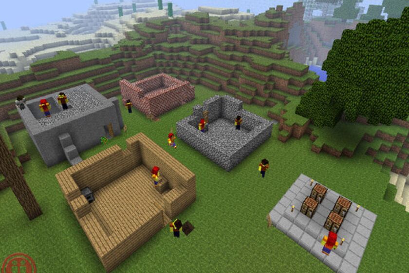 The indie game Minecraft has become a runaway hit.