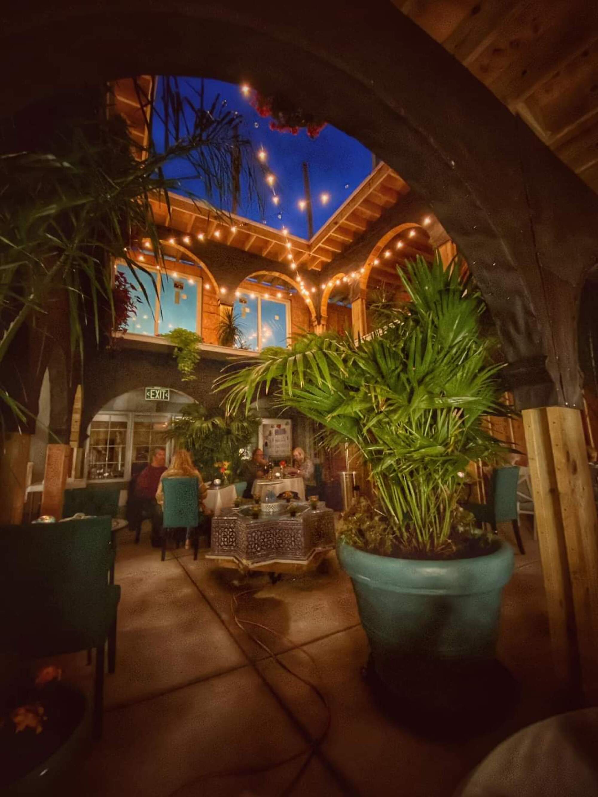 The restaurant Setaara in Atlantic City, N.J., built a two-story, Moroccan-themed open-air structure.