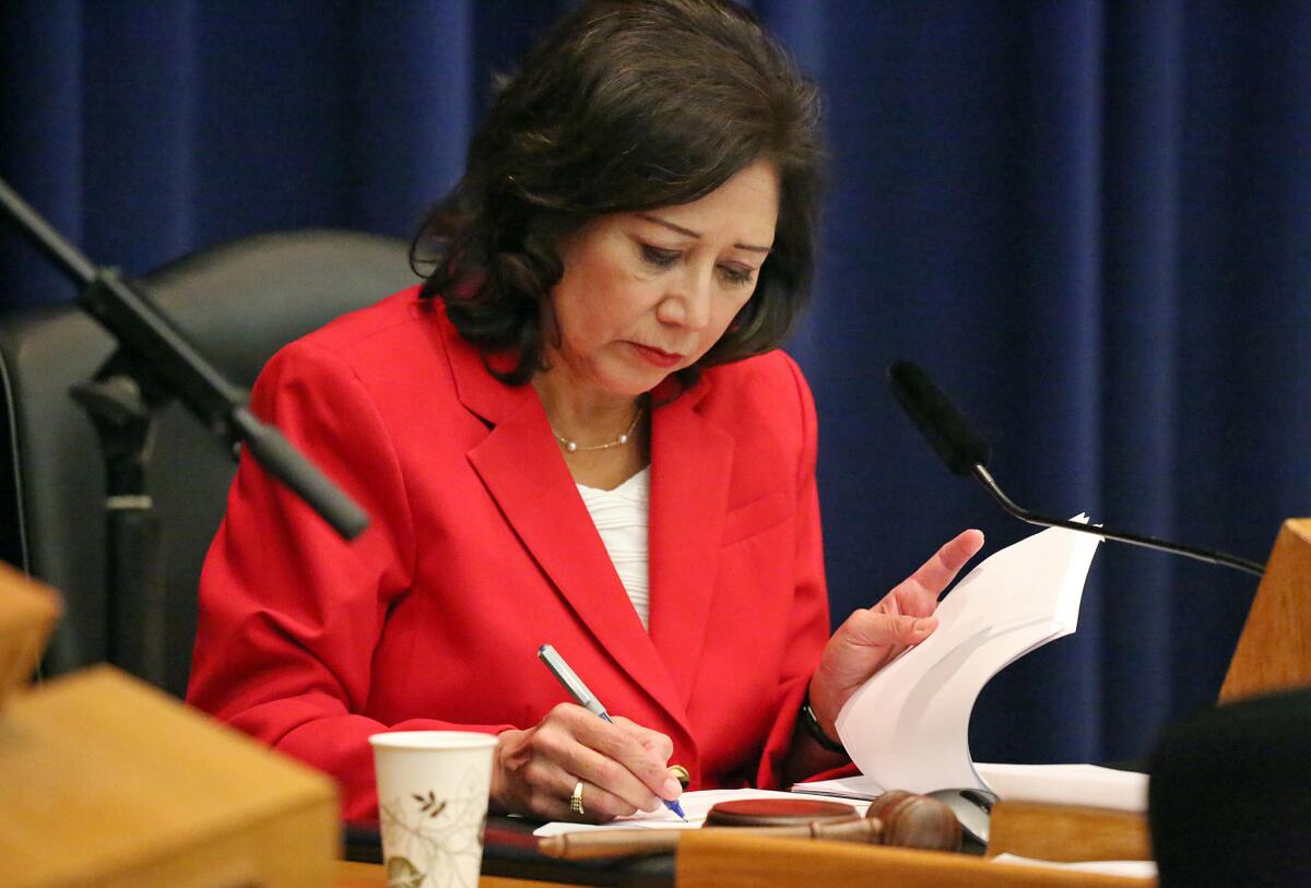 Los Angeles County Supervisor Hilda L. Solis has proposed a licensing program for immigration consultants working in unincorporated county areas.