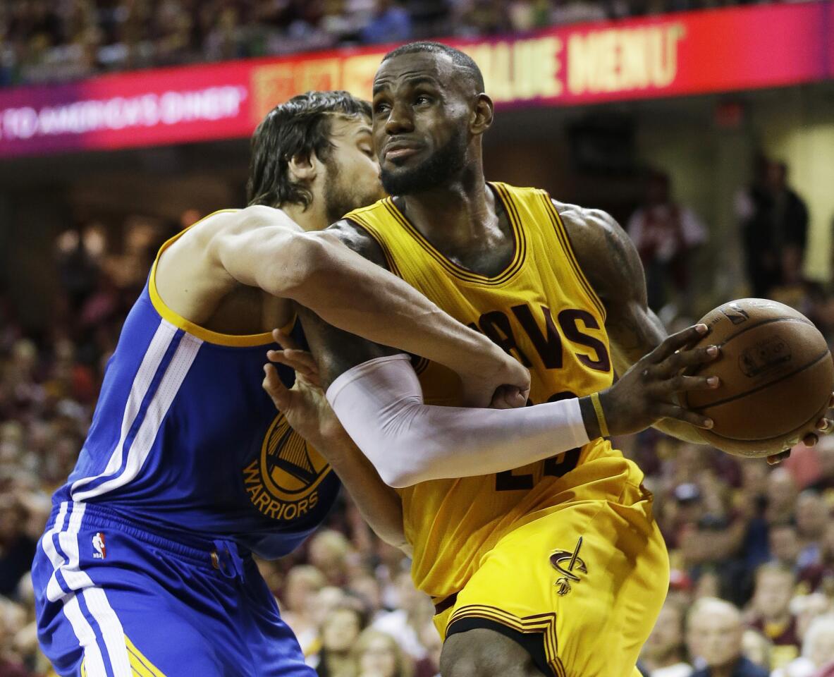 Andrew Bogut, LeBron James