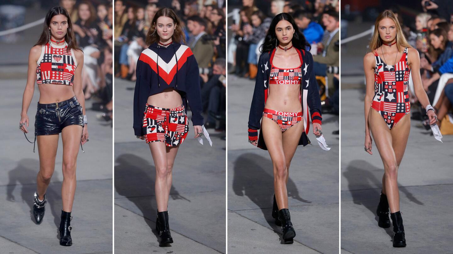 Tommy Hilfiger spring runway fashion show