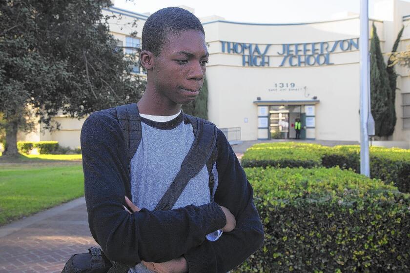 Armani Richards, 17, a senior at Jefferson High School, is one of hundreds of students who could not get into the classes they need due to a malfunctioning computer system. A judge has ruled the state must intervene to fix the scheduling issues.