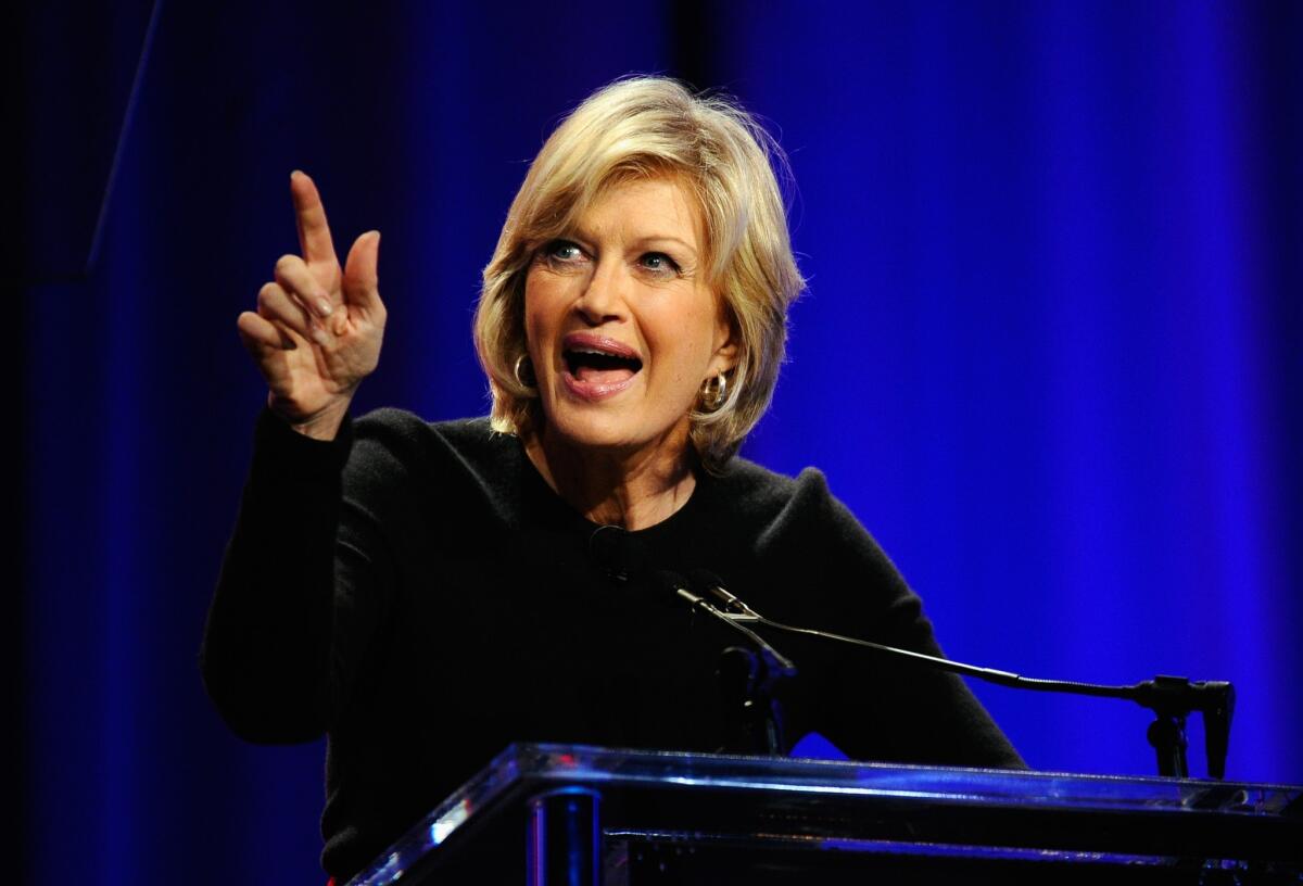 Diane Sawyer is stepping down as the anchor of ABC's "World News."