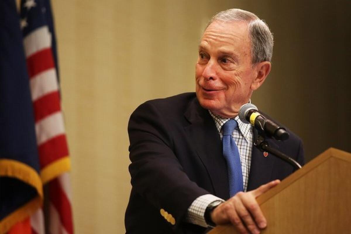 El ex alcalde de Nueva York Michael R. Bloomberg entró tarde en la carrera presidencial demócrata.