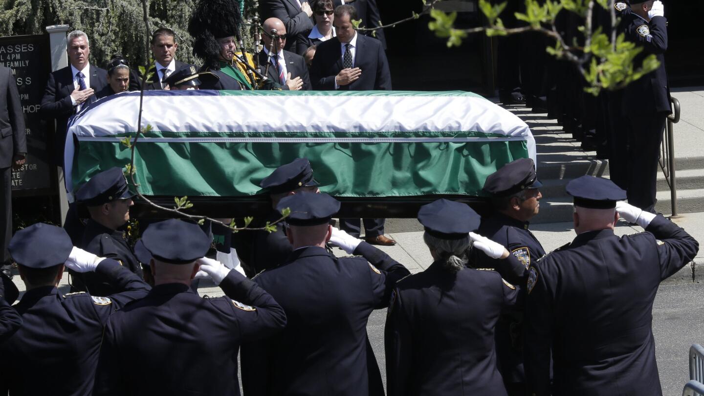 Funeral for NYPD Officer Brian Moore
