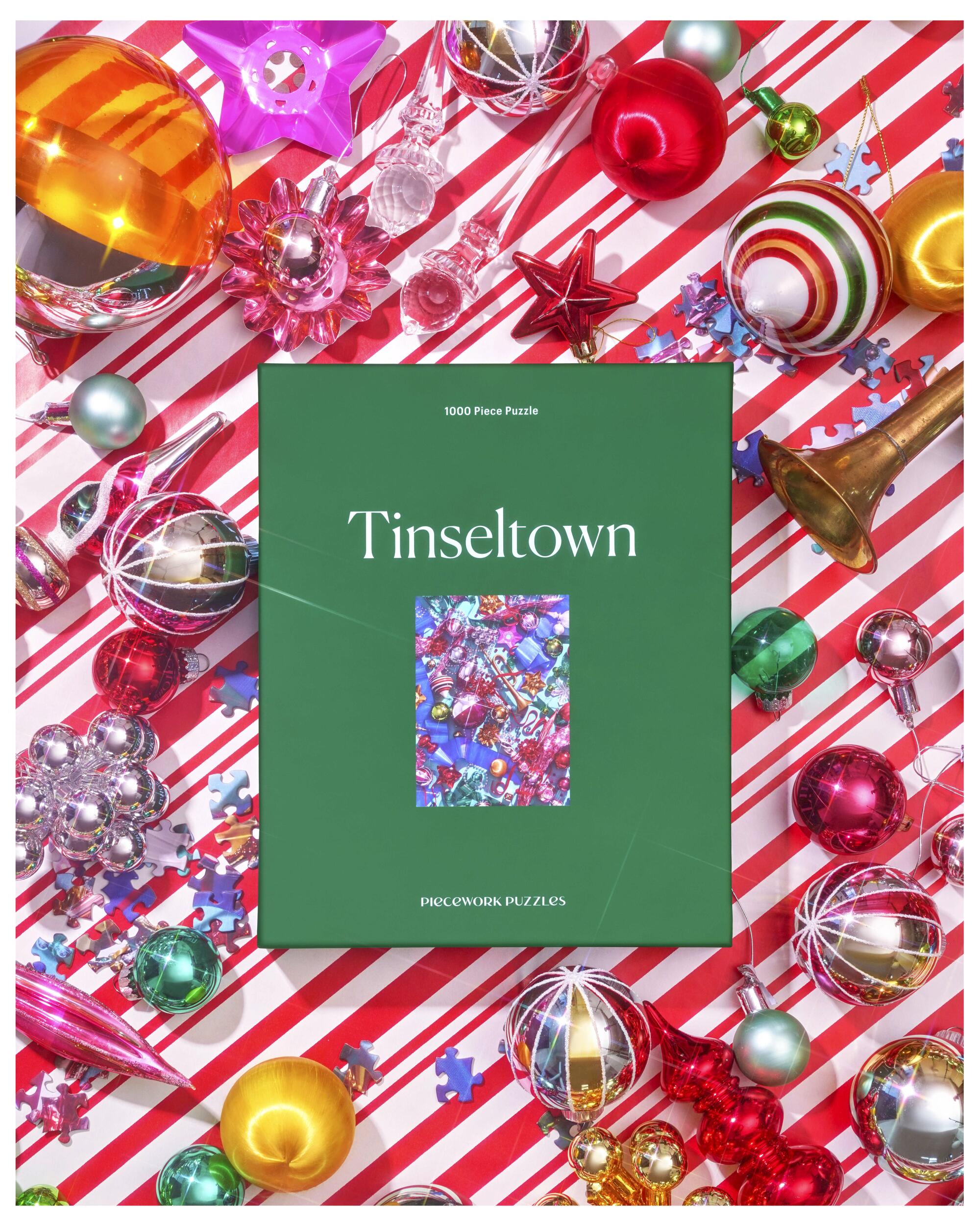 A tinseltown puzzle by Piecework Puzzle