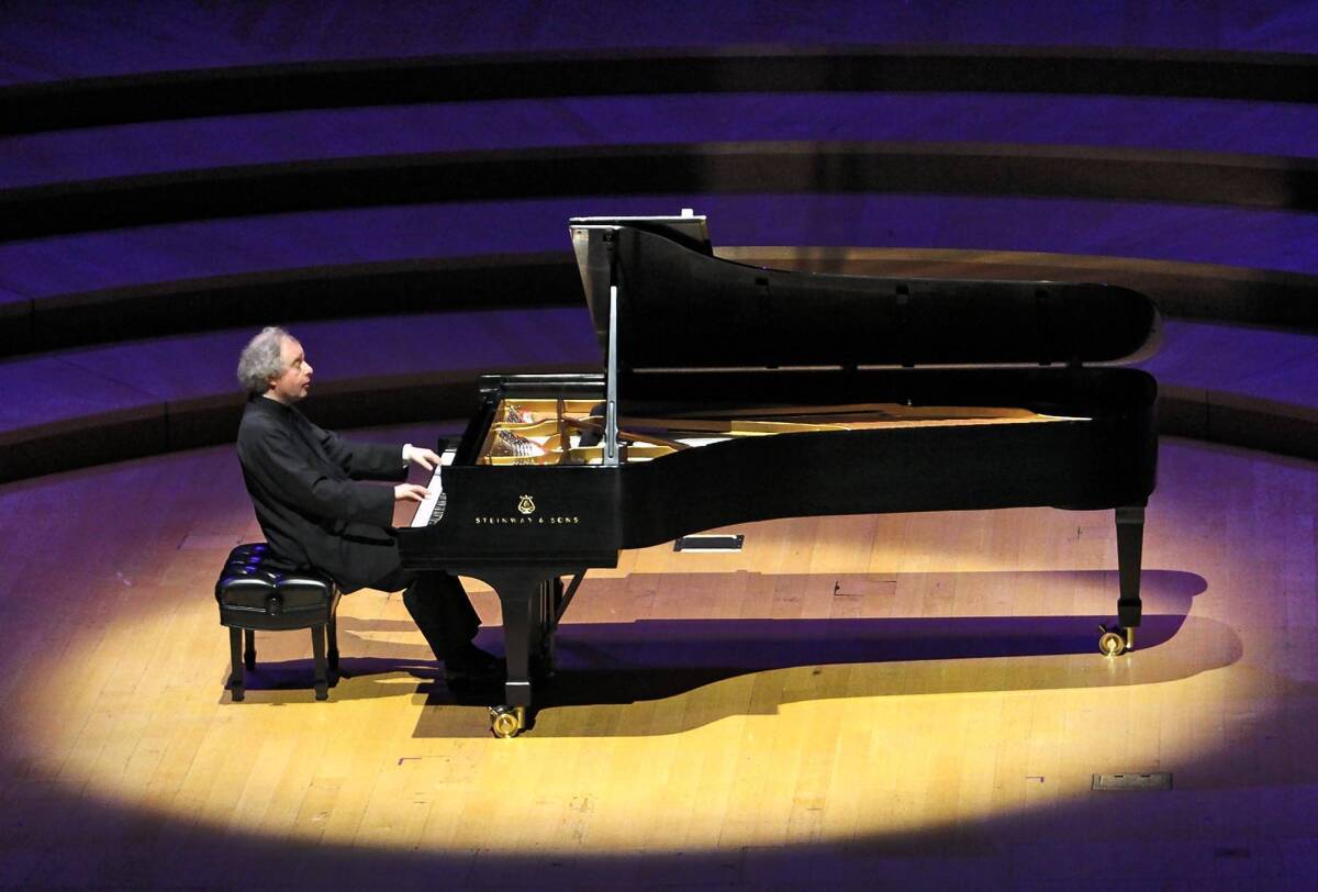 Andras Schiff continues his survey into Bach’s keyboard music with a performance at Disney Hall.