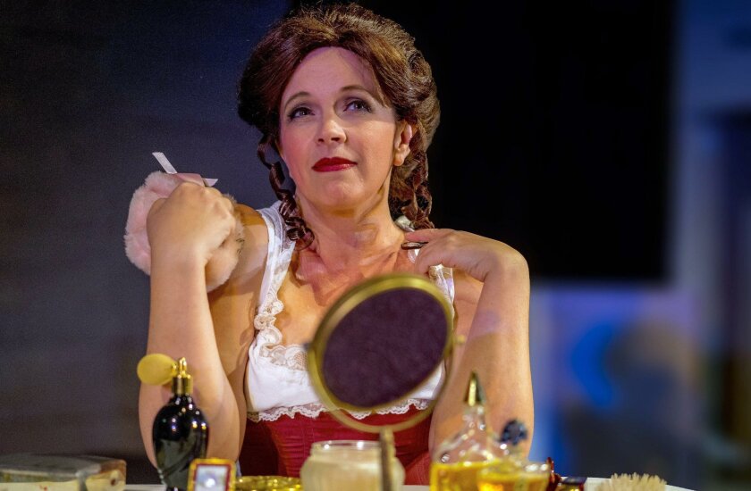 Melissa Fernandes is the artist’s mistress, Dot, and Marie in “Sunday in the Park With George” at Ion Theatre.