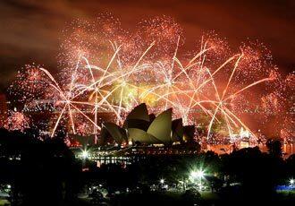 Fireworks from Down Under