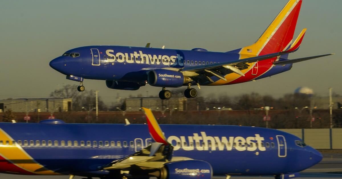 In main shift, Southwest Airways to finish open seating, supply red-eye flights